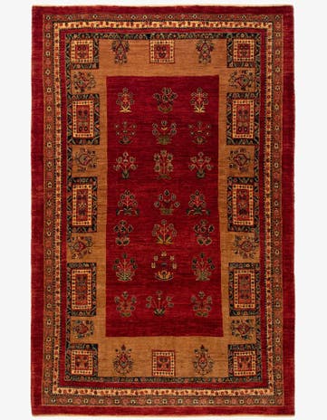 5' 6 x 8' 8 Kashkuli Rug