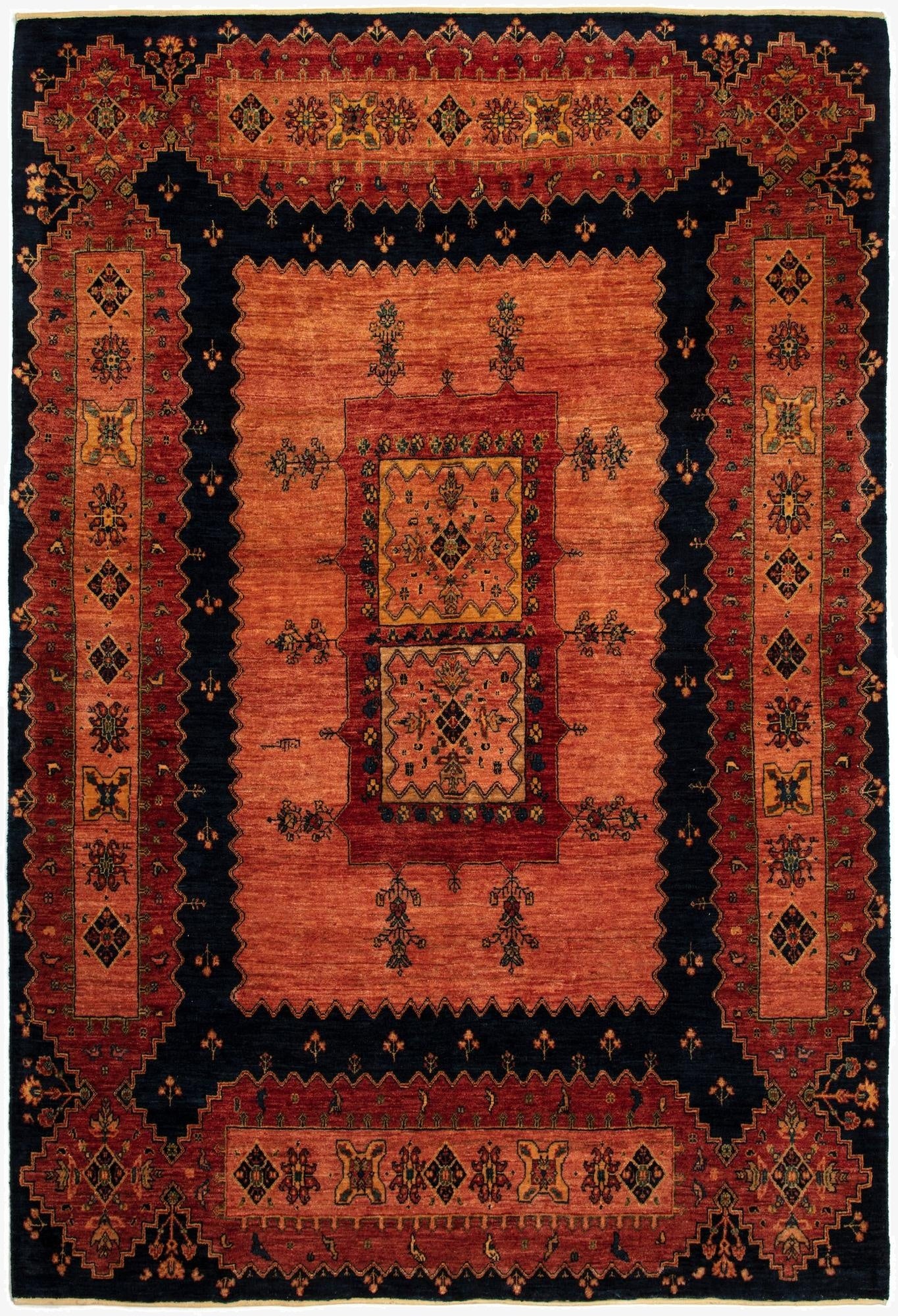 6' 8 x 9' 9 Kashkuli Rug