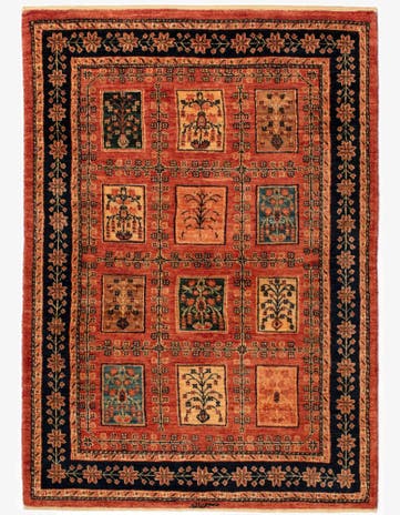 3' 4 x 4' 9 Kashkuli Rug