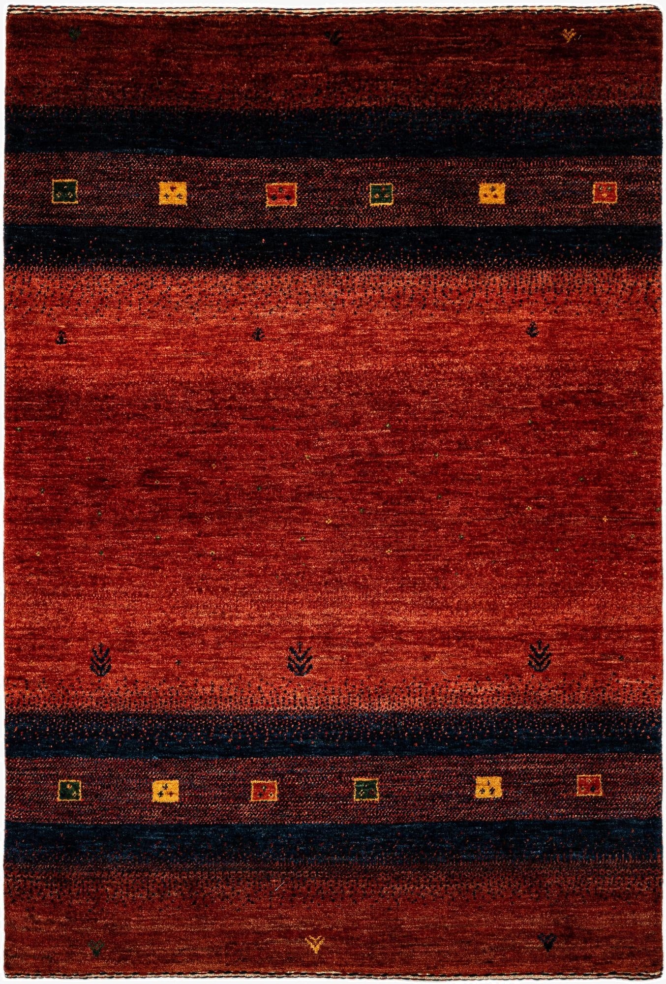 2' 10 x 4' 2 Hand Knotted Kashkuli Rug