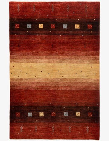 3' 11 x 5' 11 Kashkuli Wool Rug