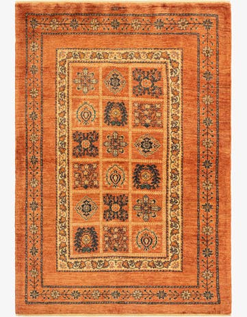 3' 7 x 5' 3 Kashkuli Wool Rug