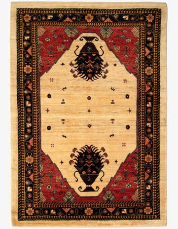 4' 11 x 6' 11 Kashkuli Rug