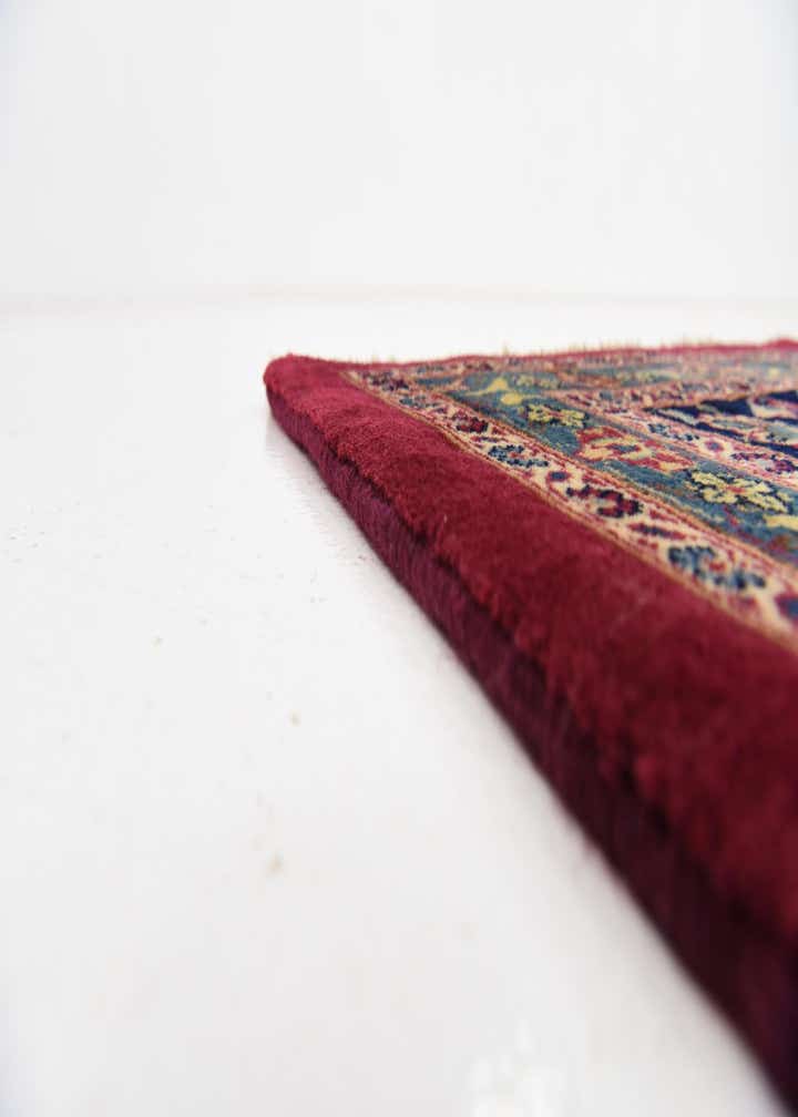 9' 8 x 12' 7 Hand Knotted Kashmar Persian Wool Rug