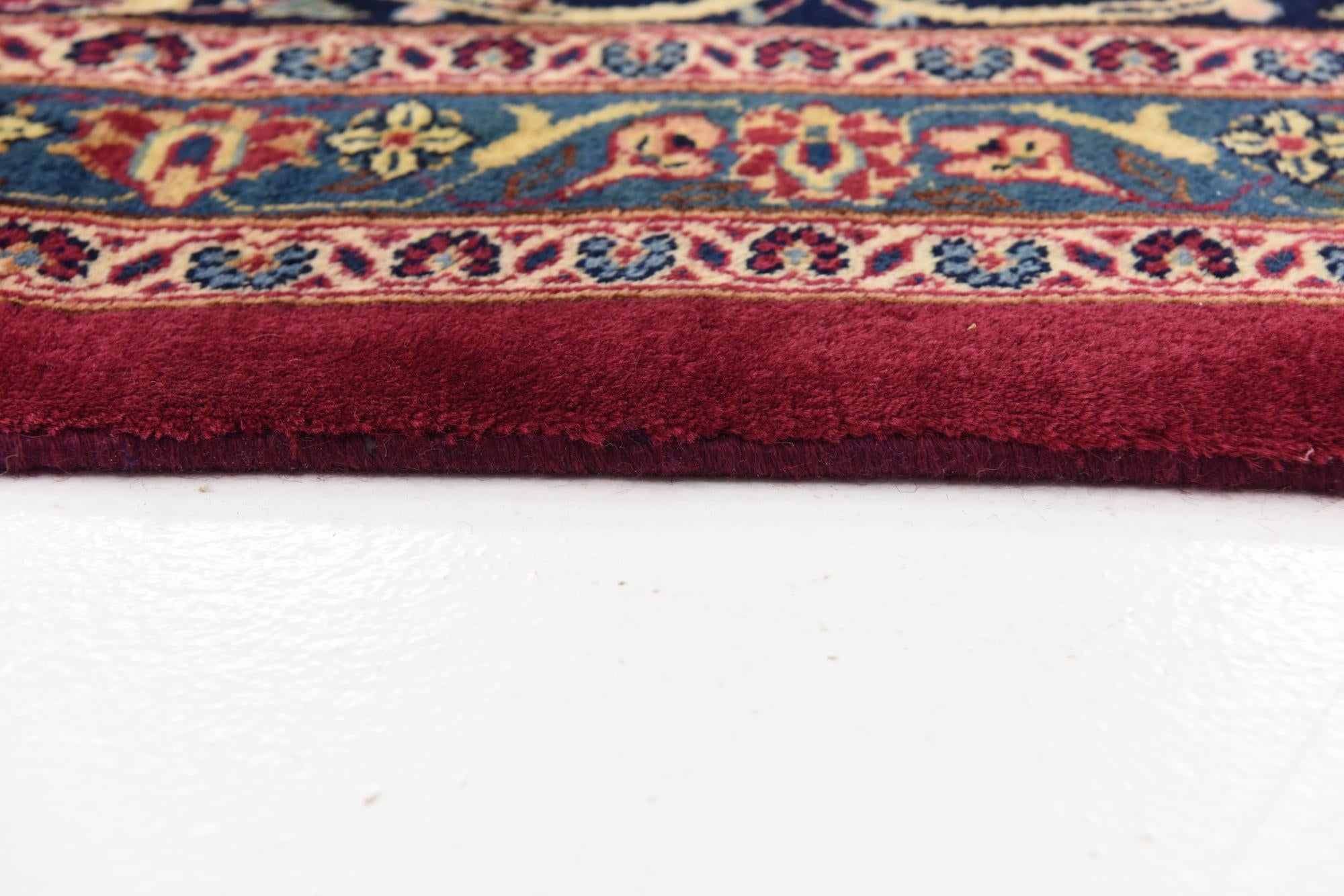 9' 8 x 12' 7 Hand Knotted Kashmar Persian Wool Rug