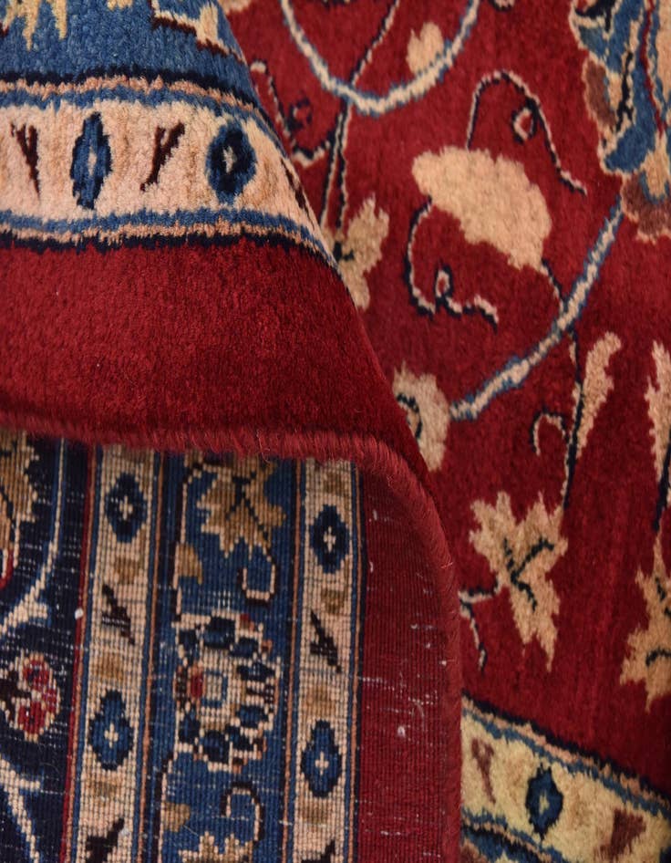 Detail image of 10' 3 x 13' 2  Hand Knotted Kashmar Persian Rug