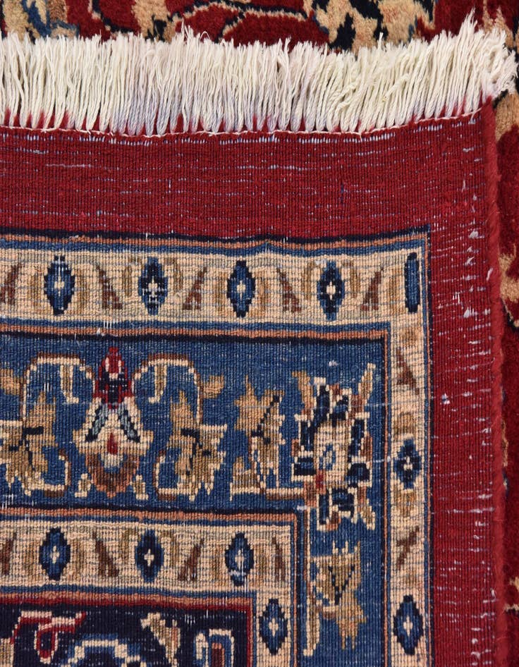 Detail image of 10' 3 x 13' 2  Hand Knotted Kashmar Persian Rug