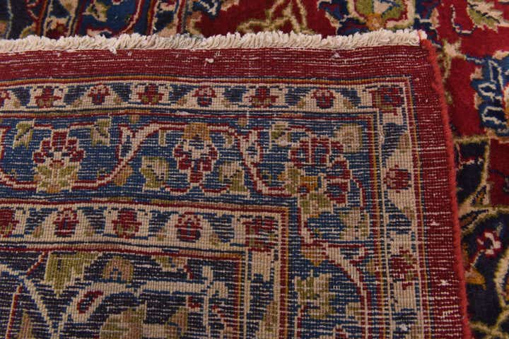 9' 7 x 13' Hand Knotted Kashmar Persian Wool Rug