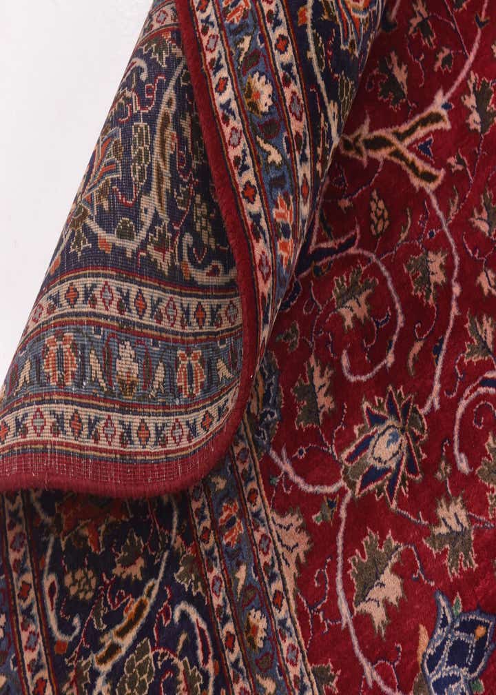 9' 7 x 12' 6 Hand Knotted Kashmar Persian Wool Rug