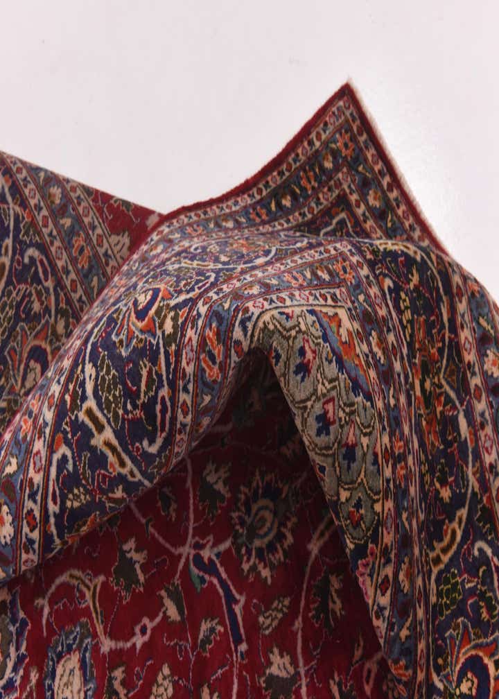 9' 7 x 12' 6 Hand Knotted Kashmar Persian Wool Rug