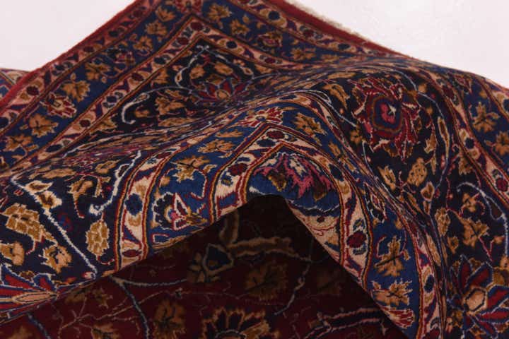 10' x 13' 2 Hand Knotted Kashmar Persian Wool Rug