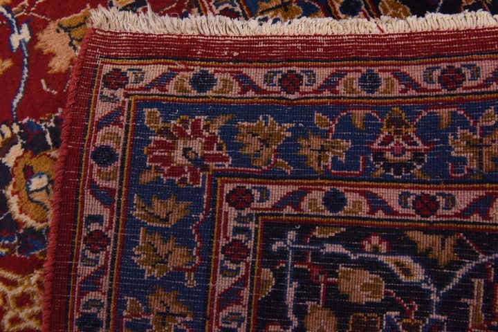 10' x 13' 2 Hand Knotted Kashmar Persian Wool Rug