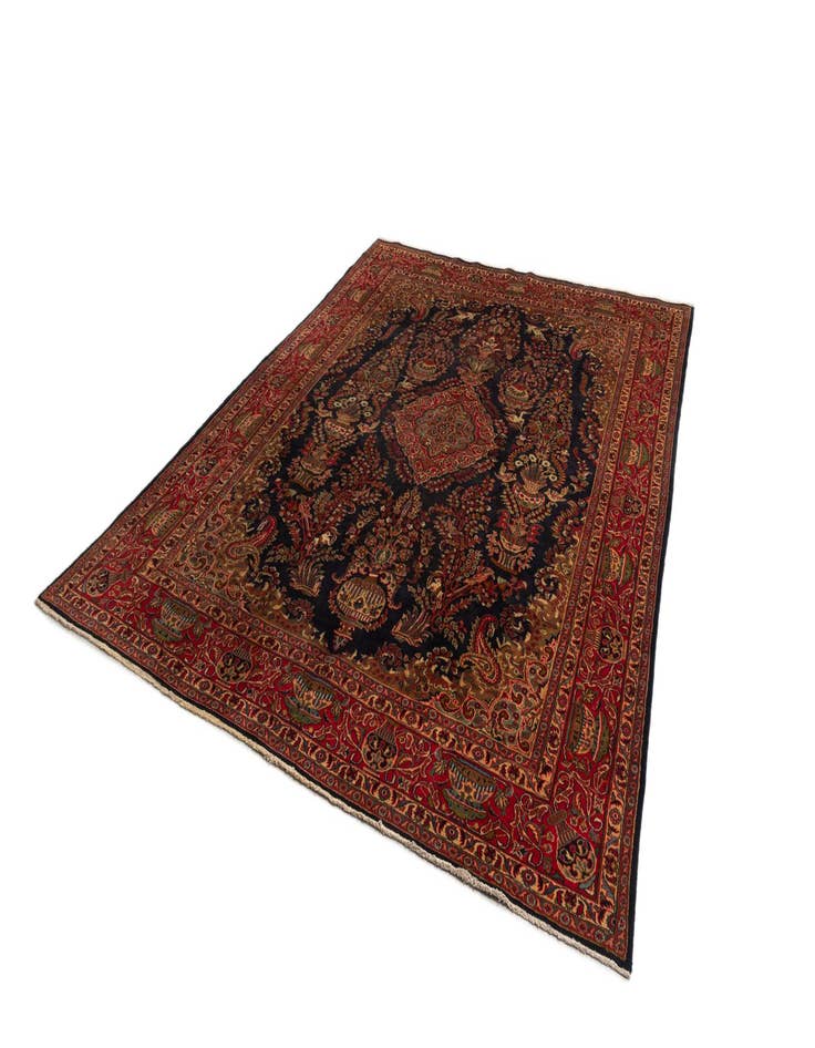 Detail image of 9' 7 x 12' 6 Kashmar Wool Rug