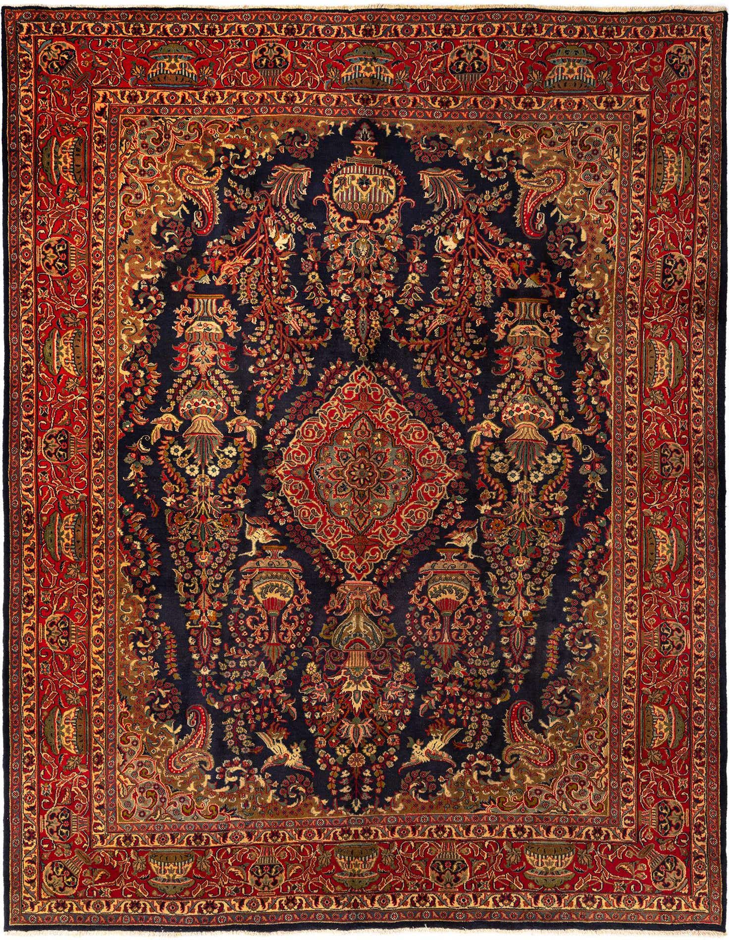 9' 7 x 12' 6 Kashmar Wool Rug
