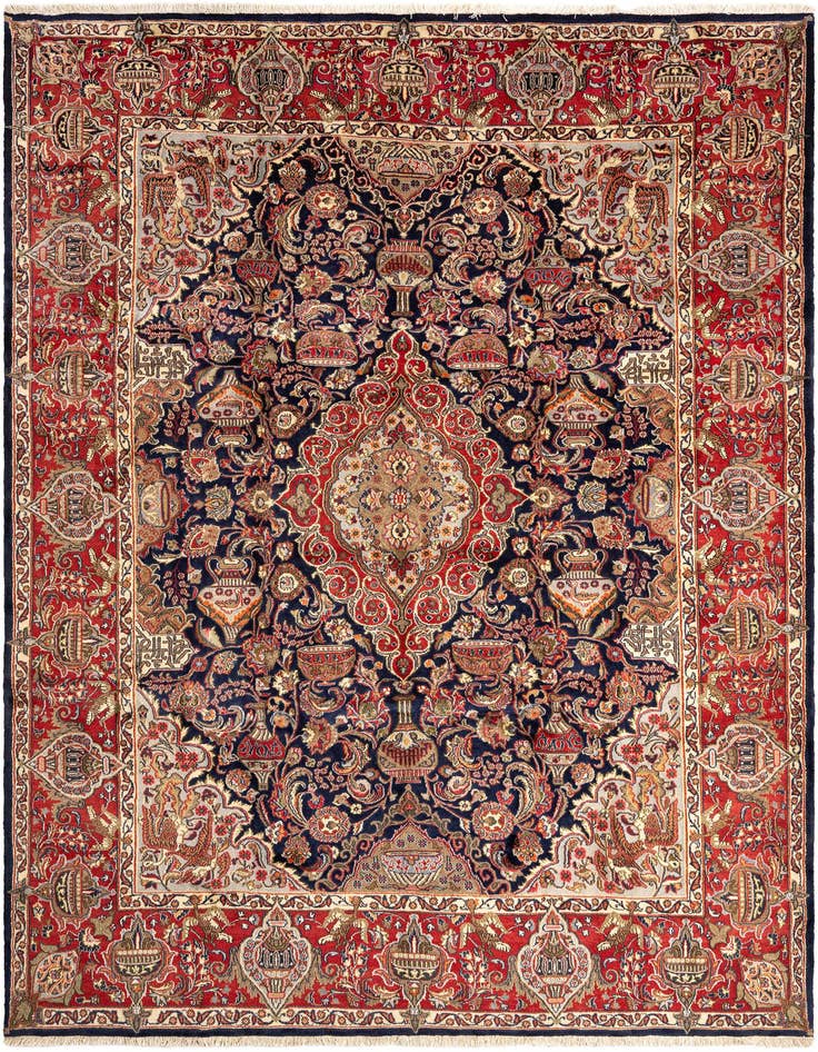 Detail image of 9' 6 x 12' 6 Kashmar Wool Rug