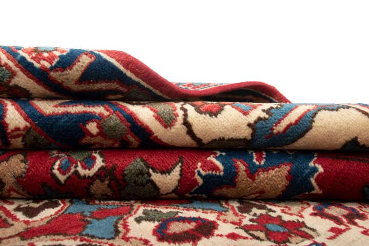 5' x 7' Hand Knotted Kashmar Persian Wool Rug