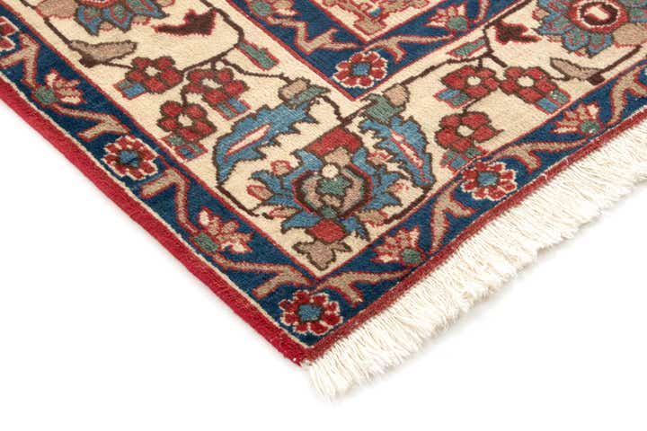 5' x 7' Hand Knotted Kashmar Persian Wool Rug