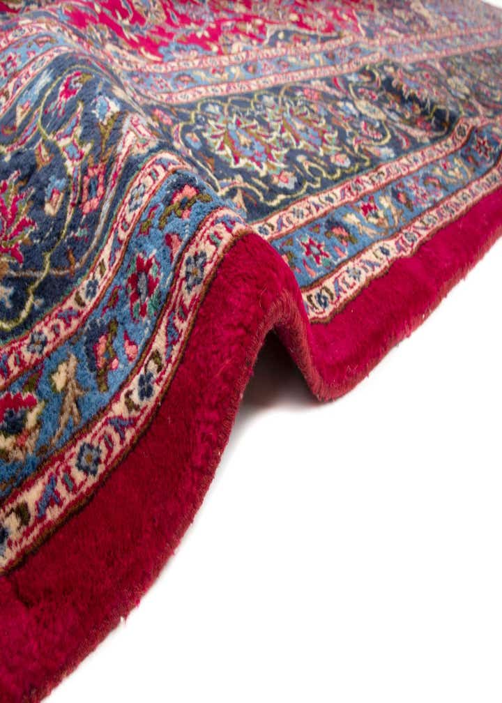 9' 9 x 12' 10 Hand Knotted Kashmar Persian Wool Rug