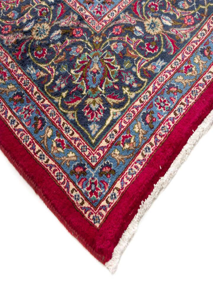 9' 9 x 12' 10 Hand Knotted Kashmar Persian Wool Rug