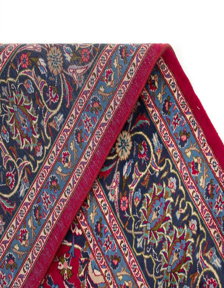 Detail image of 9' 9 x 12' 10 Hand Knotted Kashmar Persian Wool Rug