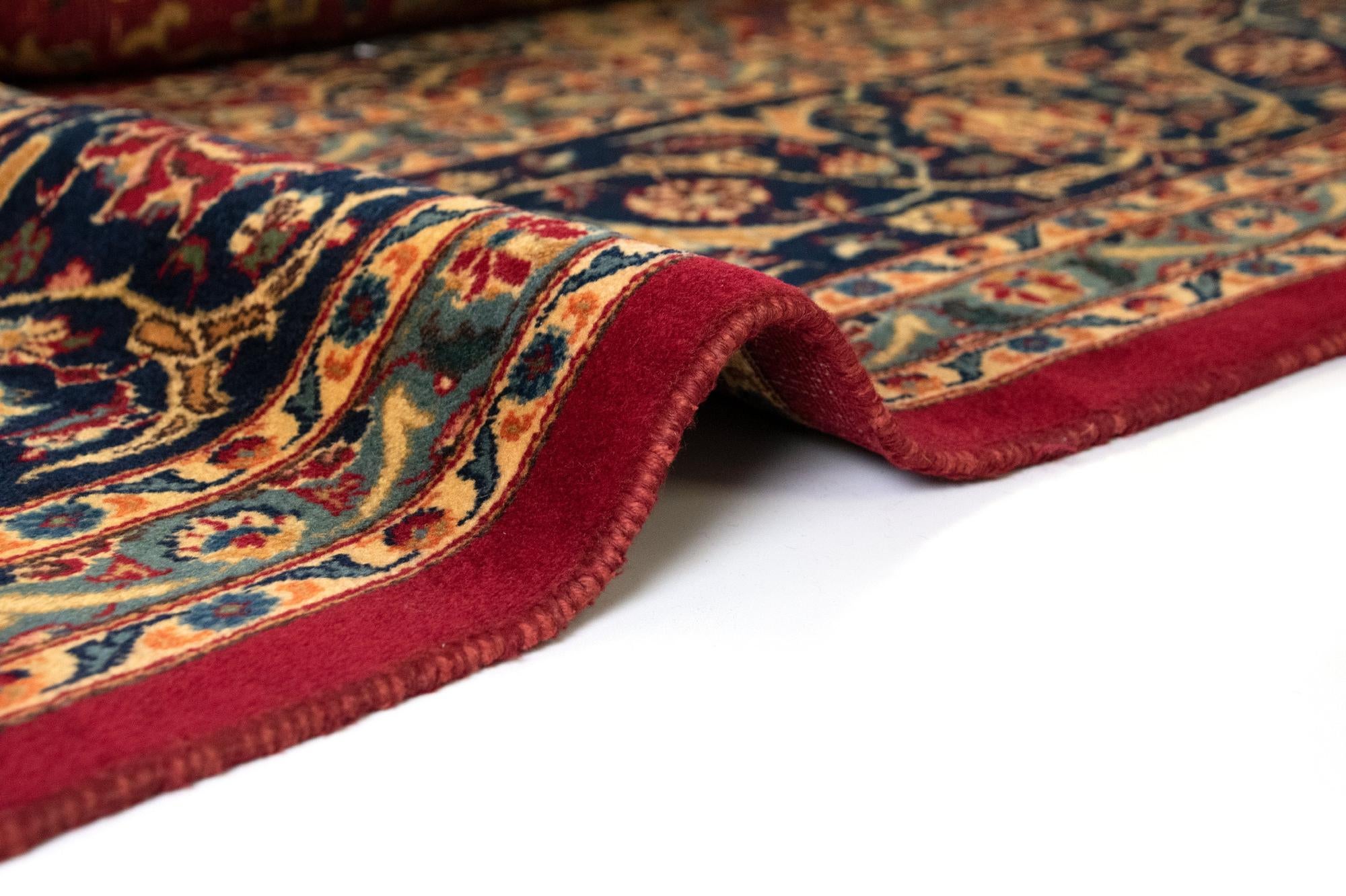 9' 7 x 13' Hand Knotted Kashmar Persian Rug