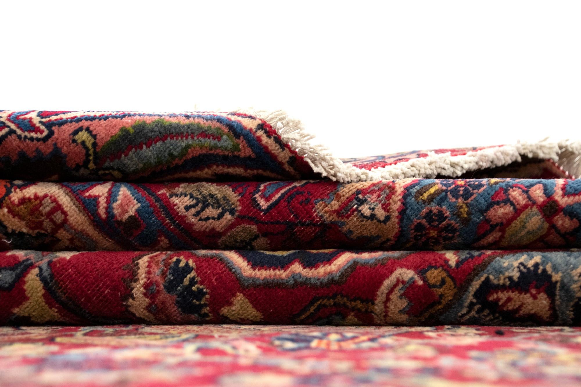 9' 6 x 12' 8 Hand Knotted Kashmar Persian Wool Rug
