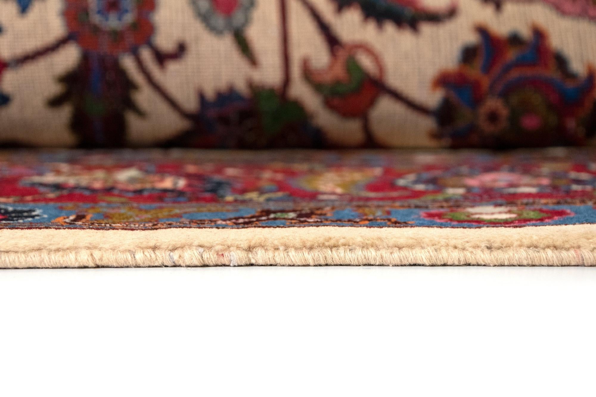 9' 11 x 12' 8 Hand Knotted Kashmar Persian Wool Rug