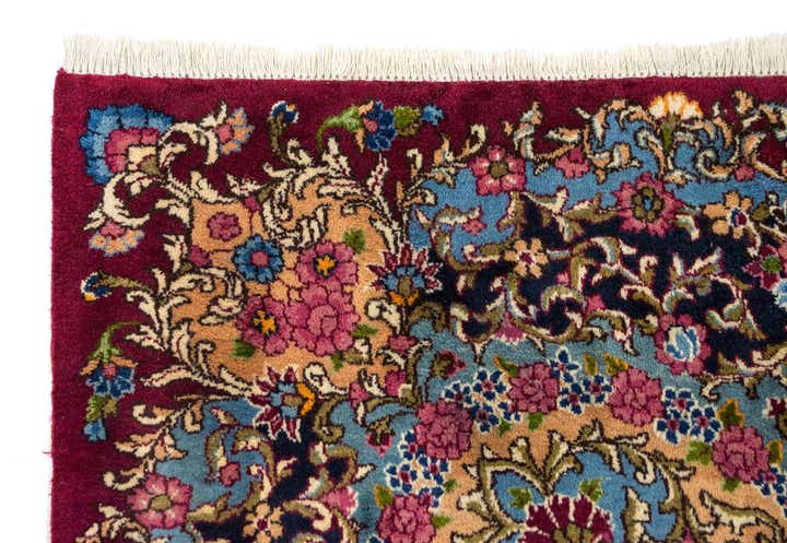 9' 10 x 12' 8 Hand Knotted Kashmar Persian Wool Rug