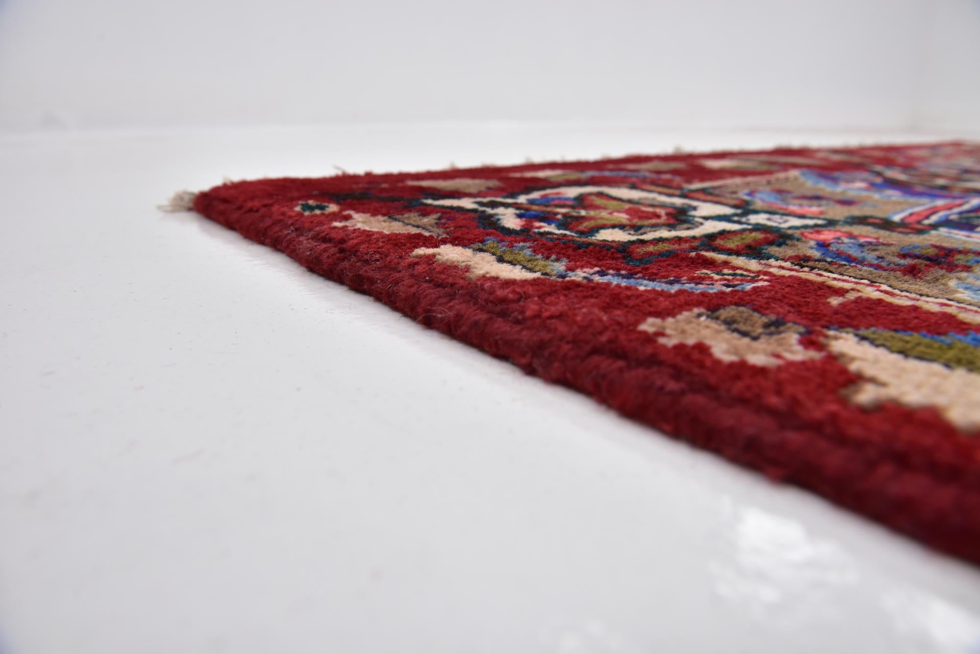 10' x 12' 5 Hand Knotted Kashmar Persian Wool Rug