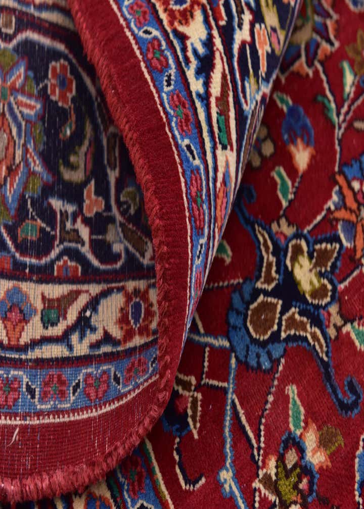 9' 8 x 12' 8 Hand Knotted Kashmar Persian Wool Rug