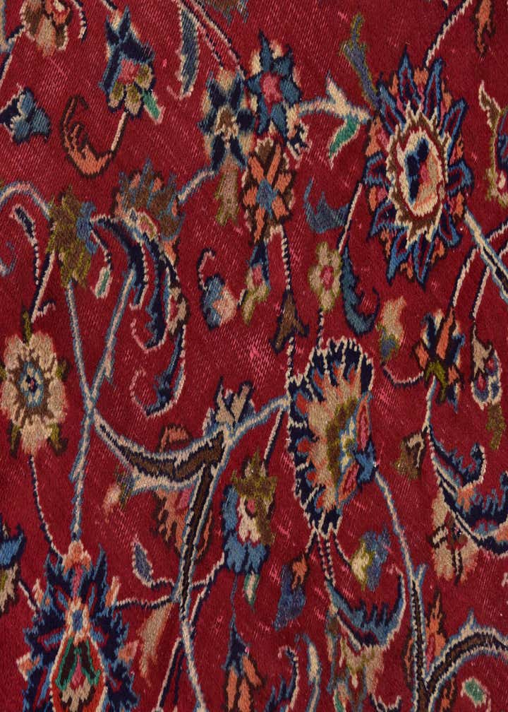 9' 8 x 12' 8 Hand Knotted Kashmar Persian Wool Rug