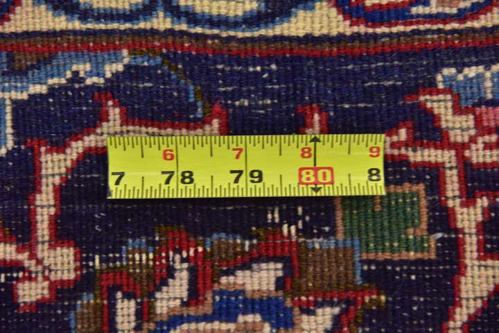 9' 3 x 12' 3 Hand Knotted Kashmar Persian Wool Rug