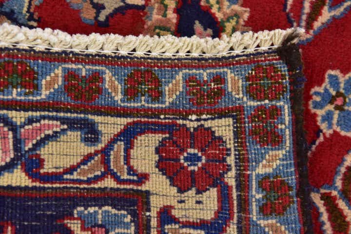 9' 3 x 12' 3 Hand Knotted Kashmar Persian Wool Rug
