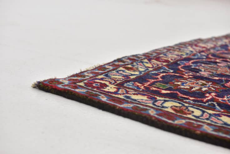 Detail image of 9' 3 x 12' 3 Hand Knotted Kashmar Persian Wool Rug