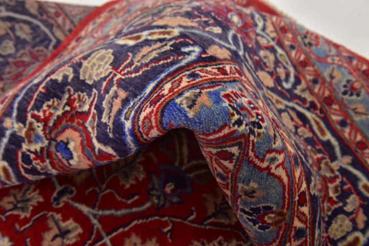 9' 10 x 12' 9 Hand Knotted Kashmar Persian Wool Rug