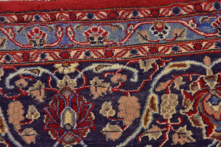 9' 10 x 12' 9 Hand Knotted Kashmar Persian Wool Rug