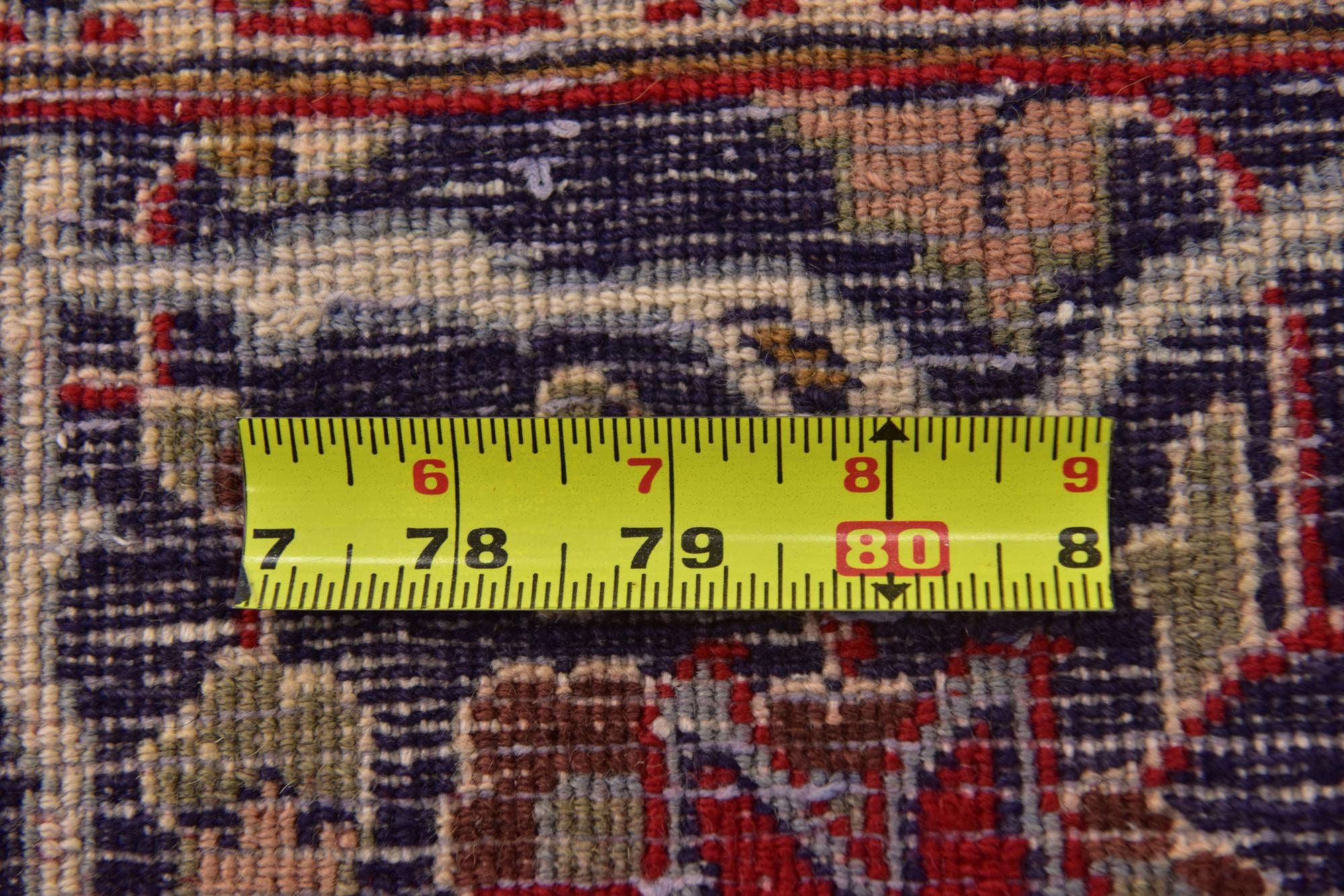 9' 10 x 12' 9 Hand Knotted Kashmar Persian Wool Rug