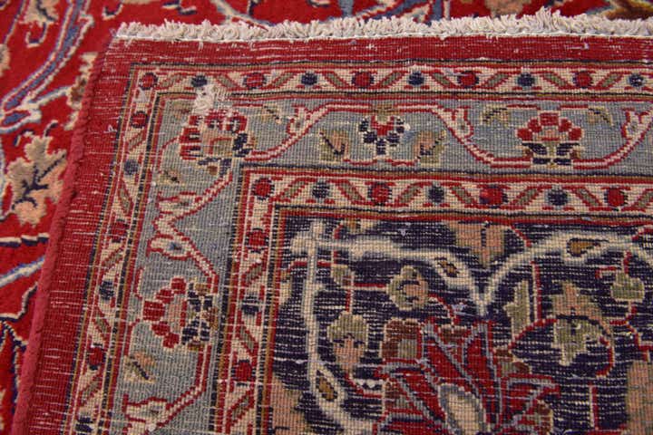9' 10 x 12' 9 Hand Knotted Kashmar Persian Wool Rug