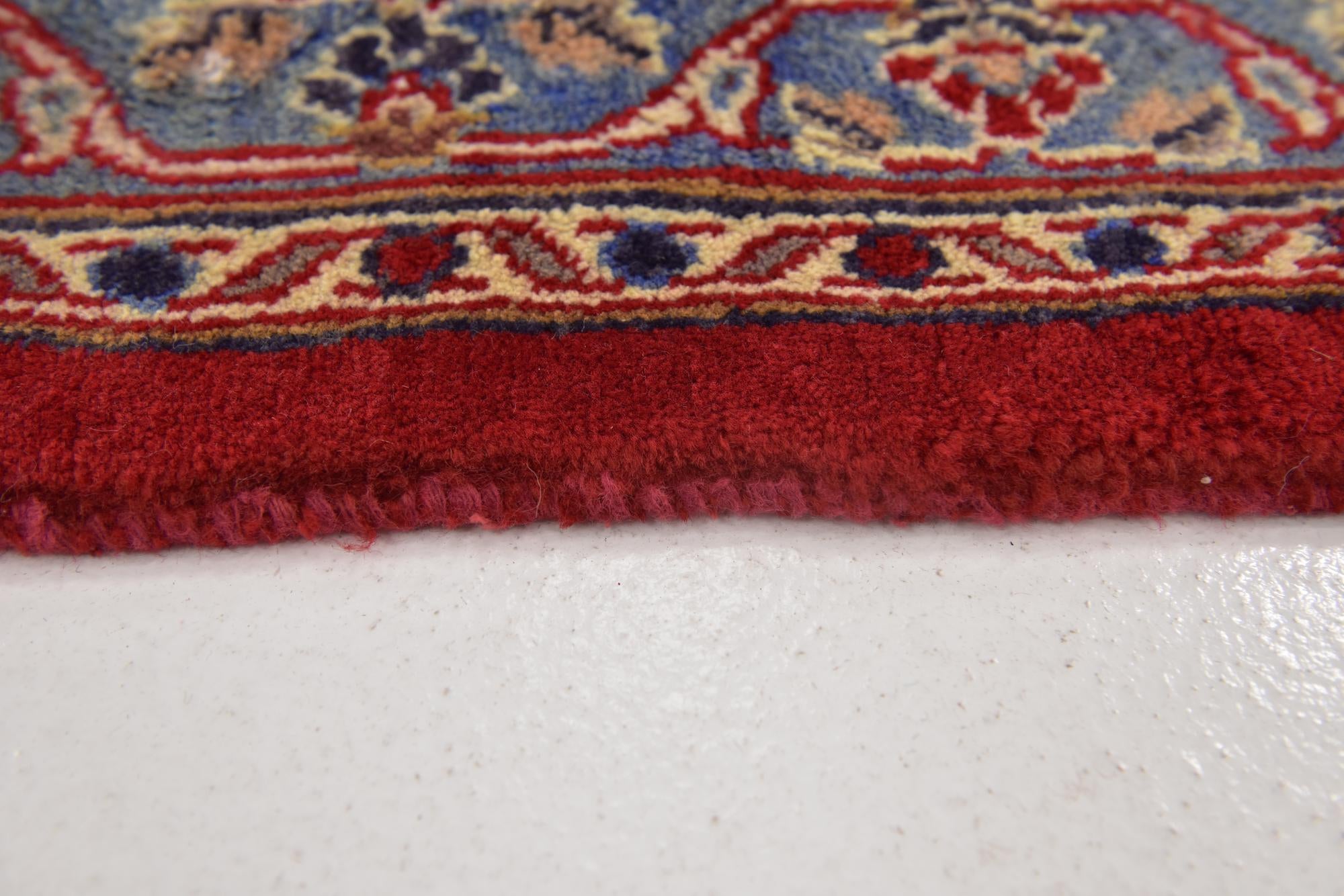 9' 10 x 12' 9 Hand Knotted Kashmar Persian Wool Rug