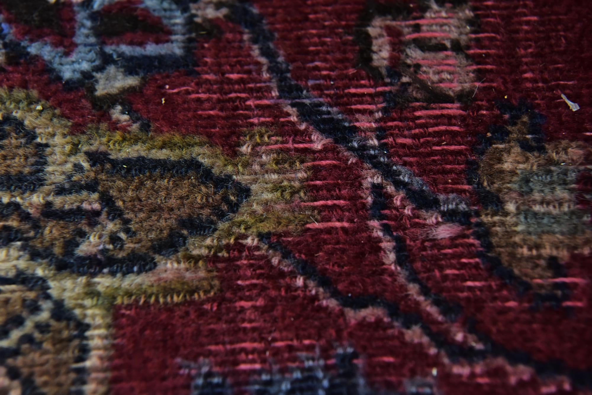 9' 6 x 12' 9 Hand Knotted Kashmar Persian Wool Rug
