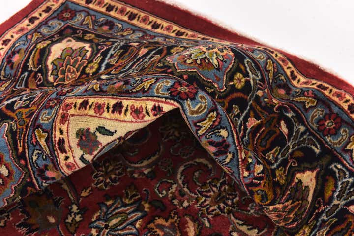 9' 8 x 12' 6 Hand Knotted Kashmar Persian Wool Rug