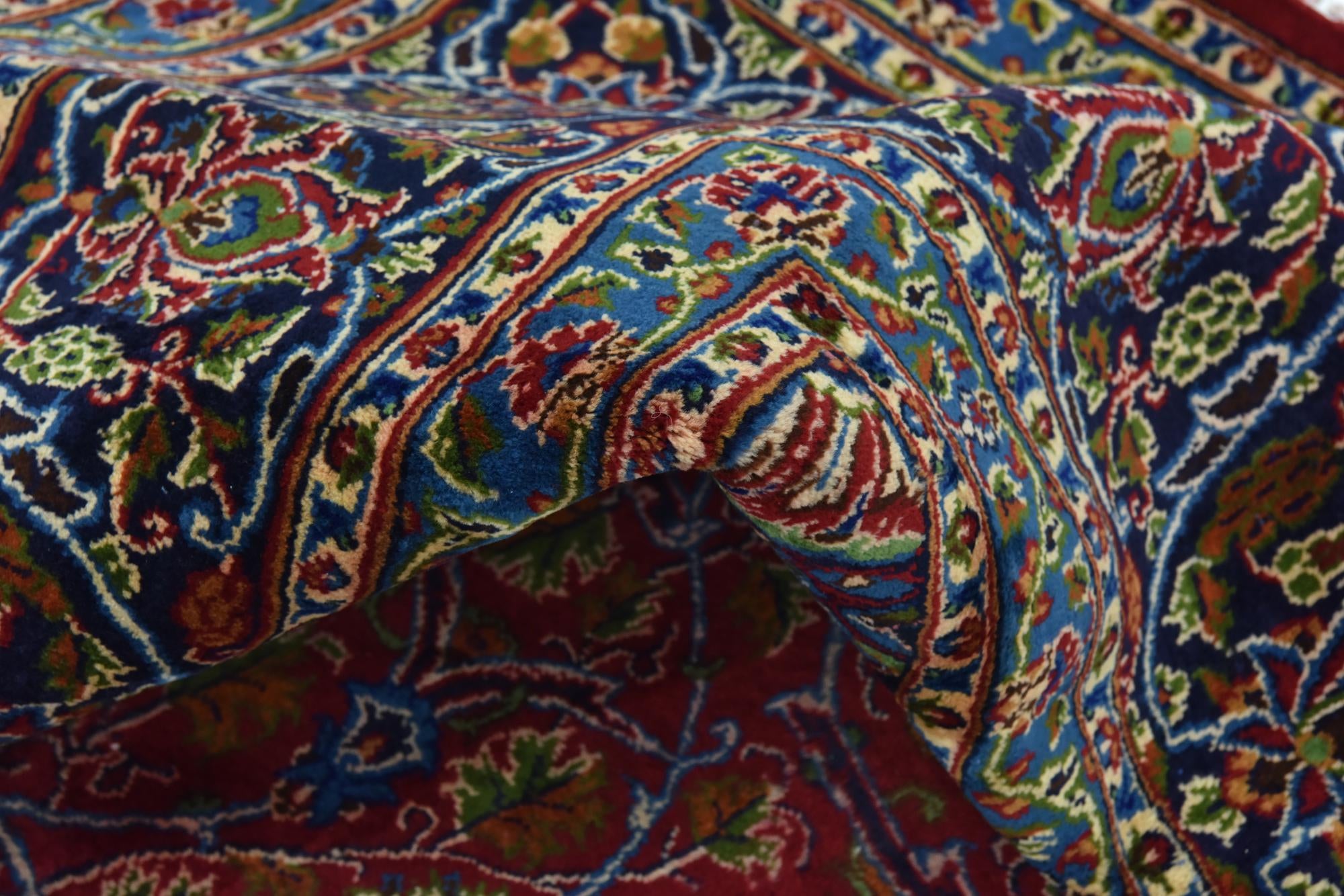 9' 9 x 12' 9 Hand Knotted Kashmar Persian Wool Rug