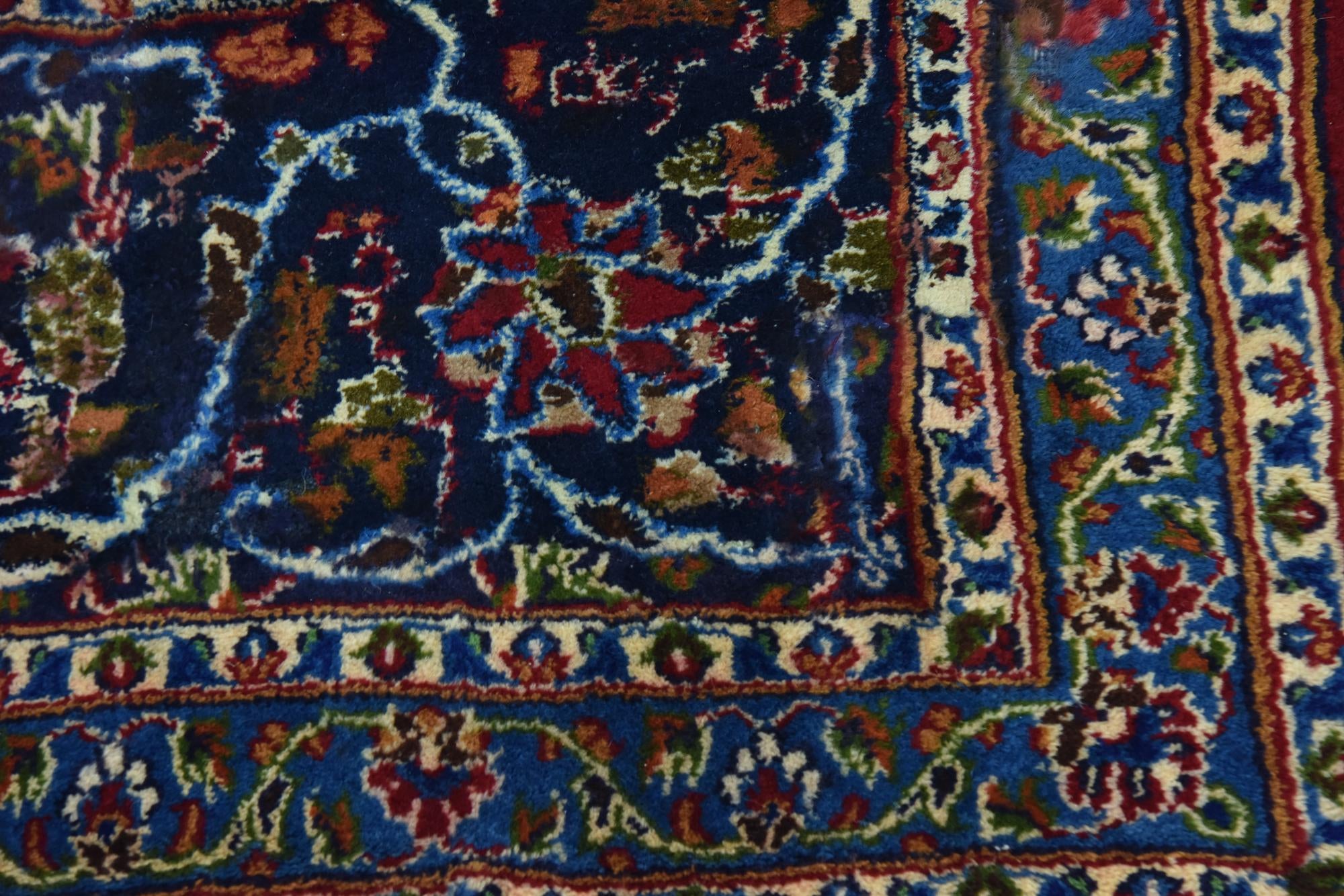 9' 9 x 12' 9 Hand Knotted Kashmar Persian Wool Rug