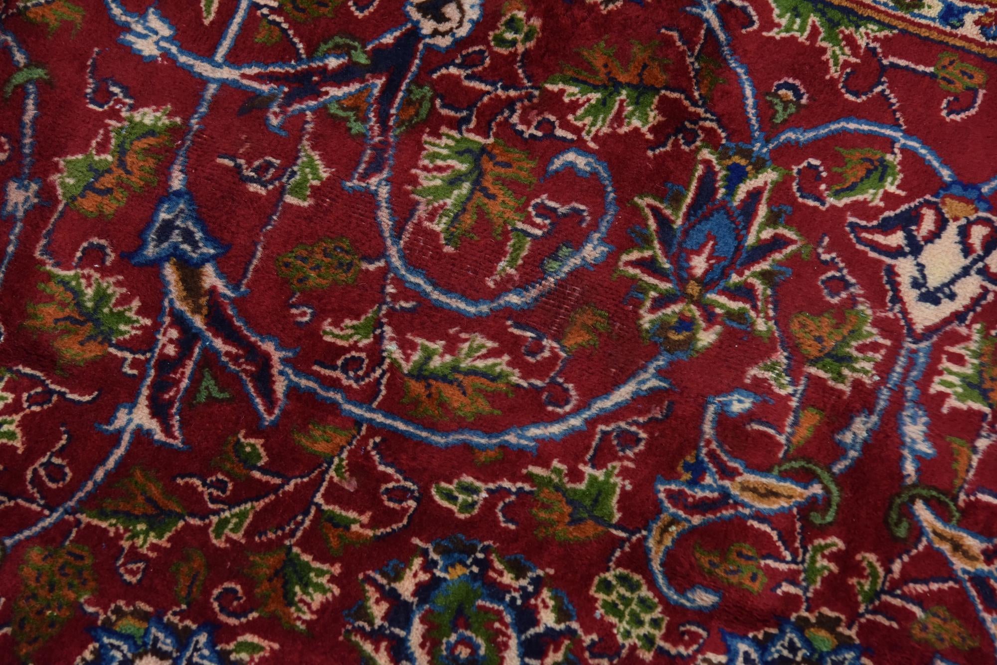 9' 9 x 12' 9 Hand Knotted Kashmar Persian Wool Rug