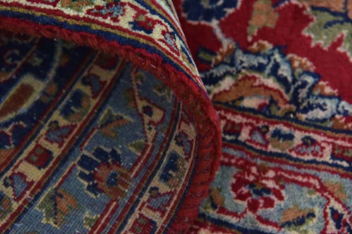 9' 3 x 12' 2 Hand Knotted Kashmar Persian Wool Rug