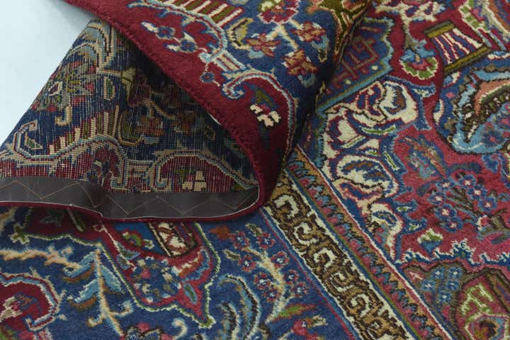 9' 9 x 12' 9 Hand Knotted Kashmar Persian Wool Rug