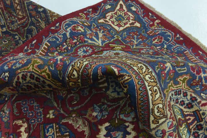 9' 9 x 12' 9 Hand Knotted Kashmar Persian Wool Rug