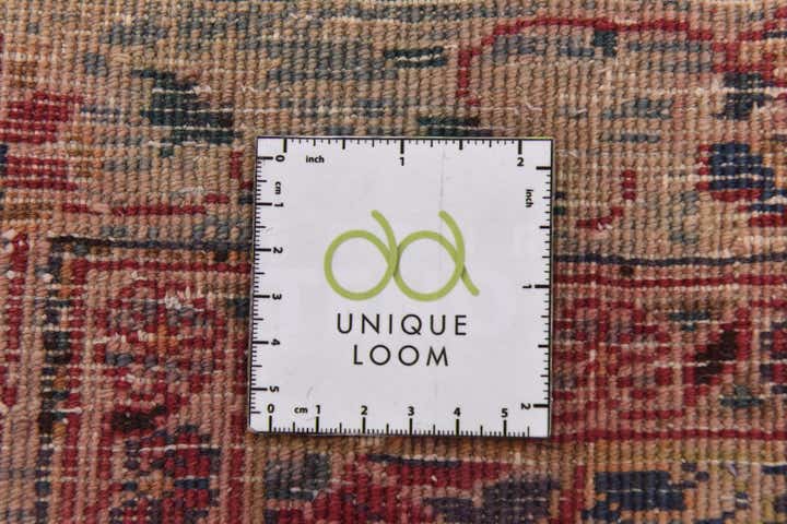 6' 10 x 9' 6 Hand Knotted Kashmar Persian Wool Rug