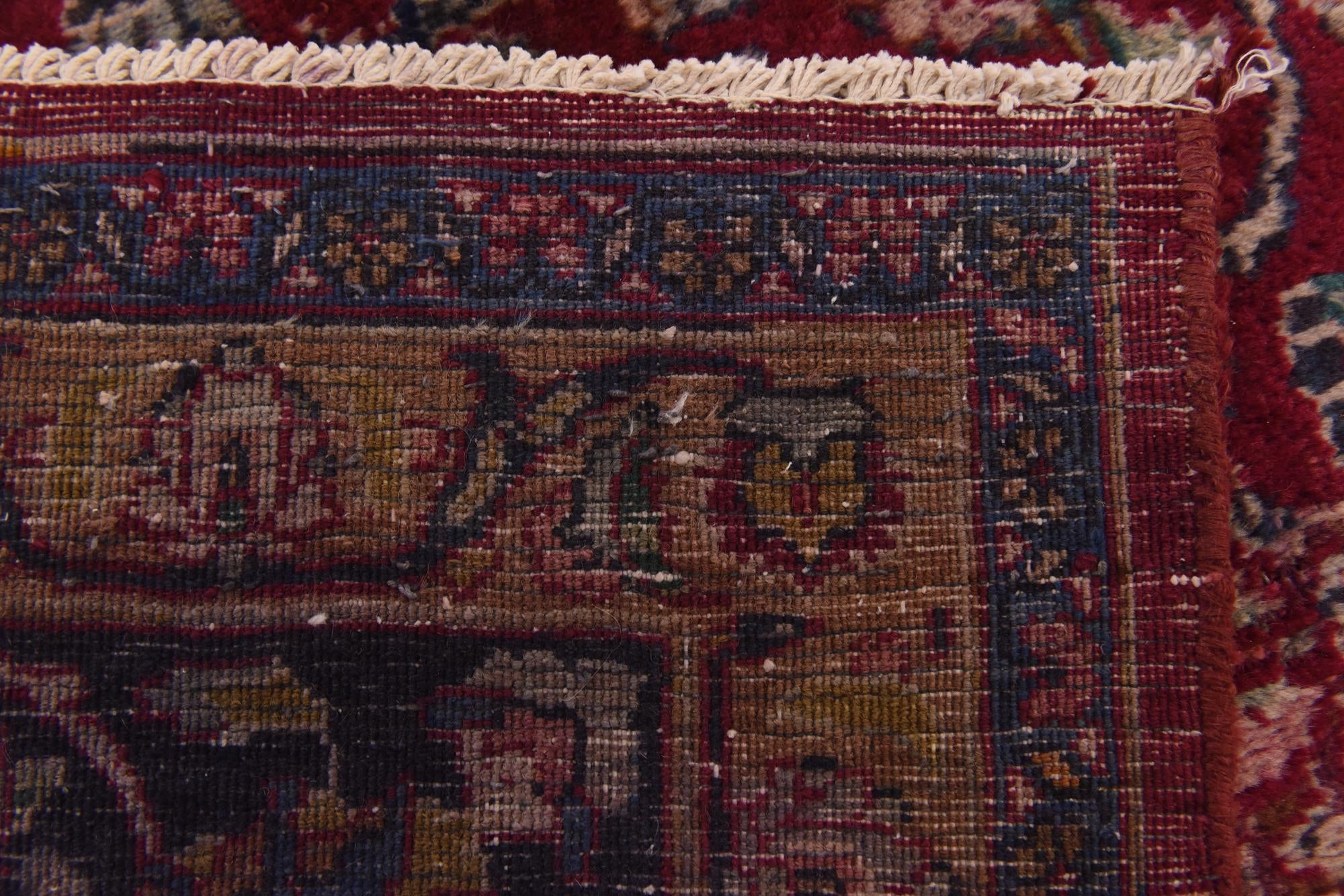 9' 9 x 12' 10 Hand Knotted Kashmar Persian Wool Rug