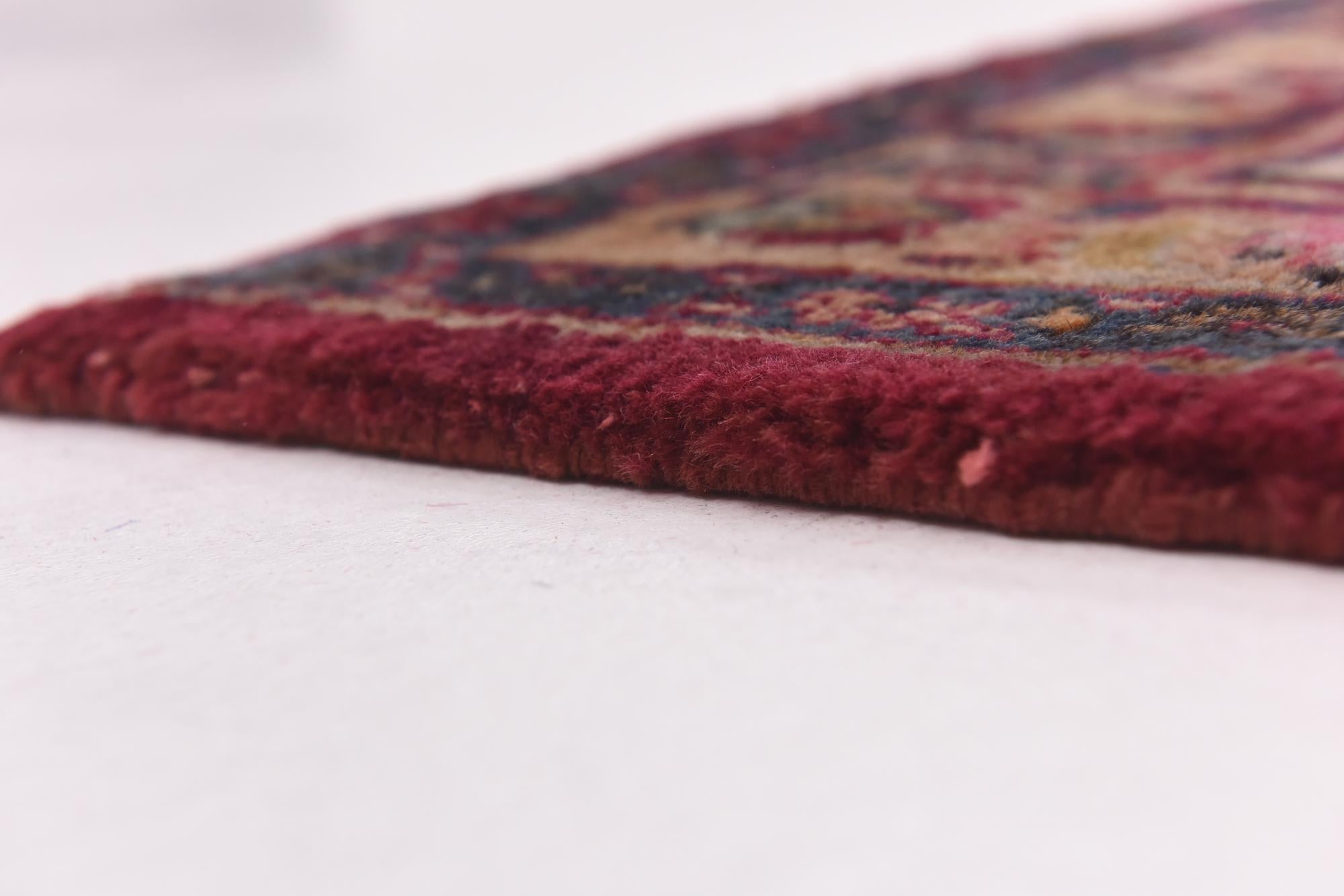 9' 9 x 12' 10 Hand Knotted Kashmar Persian Wool Rug
